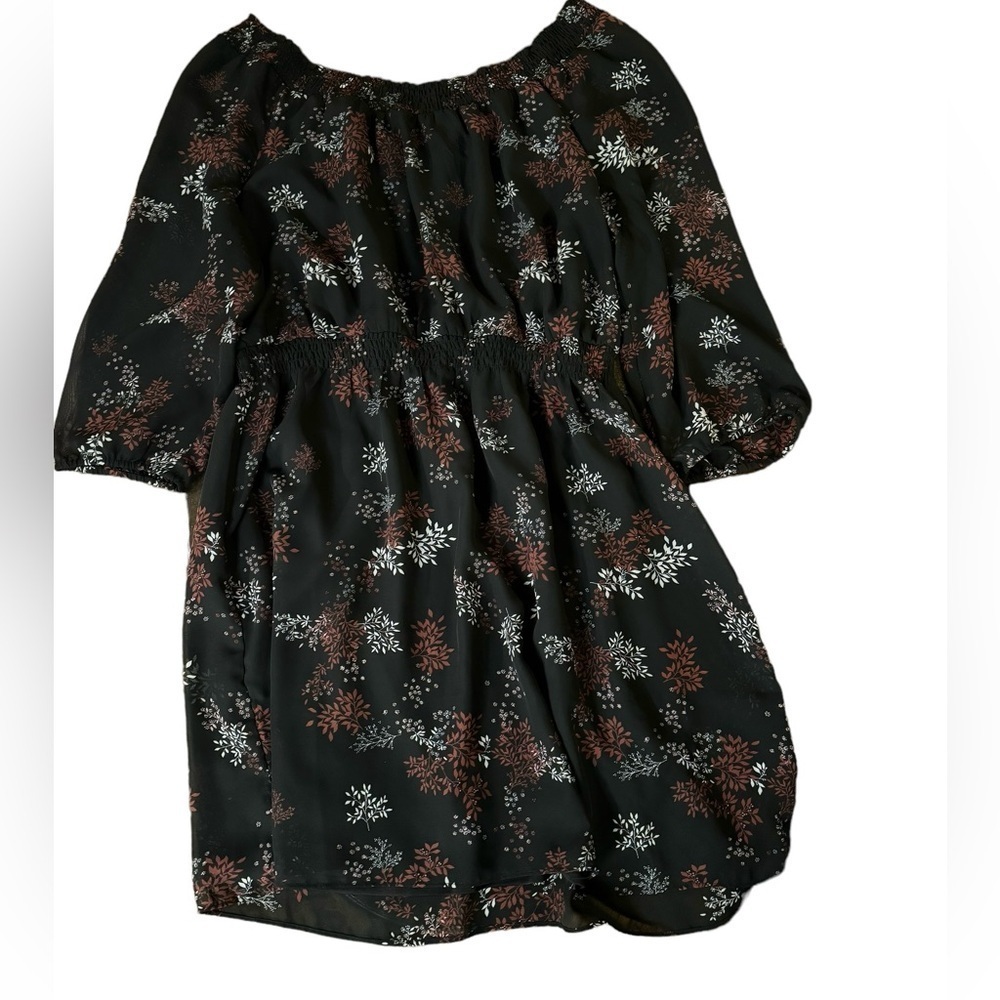 Maurices XL elastic waist lined Dress